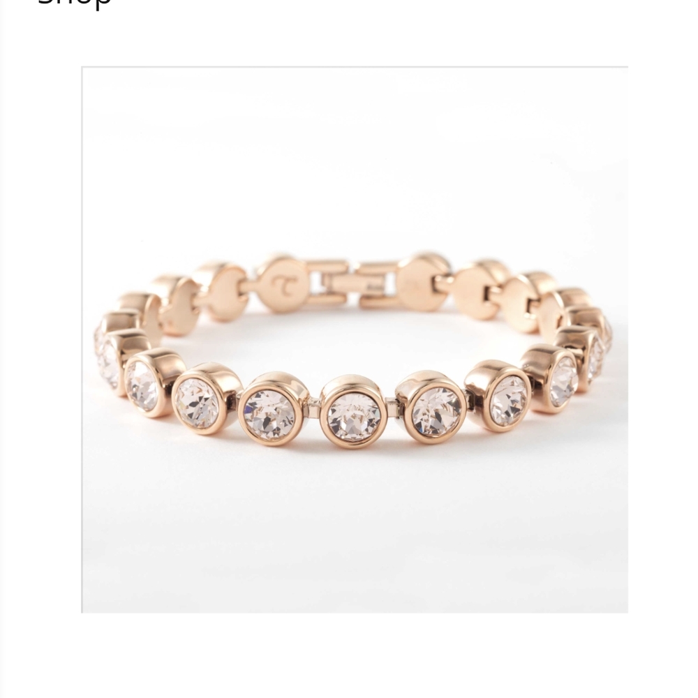 Rose Gold Silk Ice Bracelet